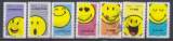 miniature France adhésif 2022 - Smiley (7 valeurs) cachet rond