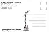 *AL CF 1009 à 1018 - REP 60 à 64 - Lot de 15 cartes postales - Train voie étroite et métrique
