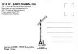 *AL CF 1009 à 1018 - REP 60 à 64 - Lot de 15 cartes postales - Train voie étroite et métrique