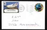 France 1998 vignette WWF au nom des phoques et timbre Y&T 3140 sur lettre datée du 28-12-98