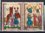 LIECHTENSTEIN - 1970 - Musique - Yvert 478A / 478B Oblitérés