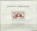 AEF - 1937 - Y & T n° 1 Blocs & feuillets - MNH