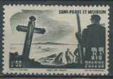 SAINT PIERRE ET MIQUELON neuf * N° 333    trace de charnière