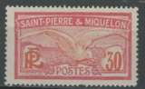 SAINT PIERRE ET MIQUELON neuf * N° 111    trace de charnière