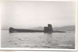 cpsm sous-marin français DAUPHIN - carte photo éditions Marius Bar Toulon