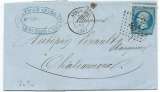 miniature LT7050  n°14A/Lettre, Oblitéré PC 167 Aubusson, Creuse (22) 