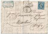 miniature LT7057  n°22/Lettre, Oblitéré GC 3082 Toulouse, Haute-Garonne (30), APRES LE DEPART