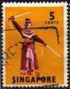 miniature Danse & costume: danse du sabre (1968) - YT 82 °