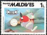 miniature Alice au pays des merveilles : le lapin blanc (1980) - YT 835 °