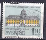 miniature SUEDE - 1977 - Bâtiment - Yvert 964a Oblitéré