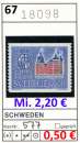 miniature Suède 1967 - Michel 577 - ** neuf mnh