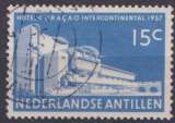 miniature Antilles néerlandaises 1957 Y&T 257 oblitéré - Hôtel Curacao Intercontinental 