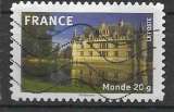 2009 FRANCE Adhesif 330 oblitéré, Château Azay le Rideau