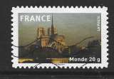 2009 FRANCE Adhesif 331 oblitéré, ND de Paris