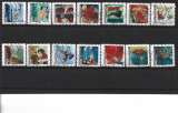 2009 FRANCE Adhesif 372-85 oblitérés, Noël, voeux, série complète