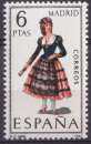 miniature Espagne 1969 Y&T 1575 neuf ** - Costumes féminins