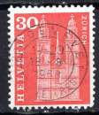 miniature SUISSE 1960 LA CATHEDRALE DE ZURICH  OBLITERE
