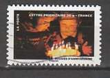 miniature France timbre n° 762 ob année 2012 série le Timbre fête le feu