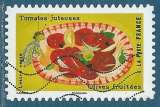 miniature N°1462 Le goût - tomates autoadhésif oblitéré