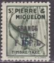 miniature St PIERRE et MIQUELON taxe N° 59 de 1942 neuf** gomme tropicale