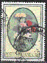 miniature Italie - YT  947  obl  - Oeillets (1966)