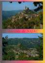 miniature Najac (12), CPM, bi-vues