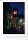 miniature Aix-en-Provence (13), CPM, la nuit