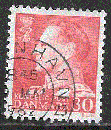 miniature Danemark - YT  399  obl - Frédéric IX (1961)