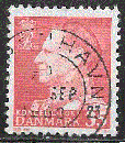miniature Danemark - YT  421  obl - Frédéric IX (1963)