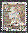 miniature Danemark - YT  422  obl - Frédéric IX (1963)