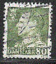 miniature Danemark - YT  466  obl - Frédéric IX (1967)