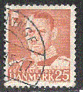 miniature Danemark - YT  320  obl - Frédéric IX (1948)