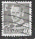 miniature Danemark - YT  324 obl - Frédéric IX (1948)