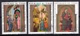 miniature TCHAD 1970 NOEL TABLEAUX  RELIGIEUX OBLITERE