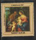 miniature SAINTE LUCIE 1987 - Y&T N° 878**
