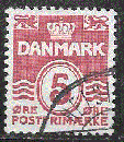 miniature Danemark - YT  719  obl  - (1981)