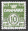 miniature Danemark - YT  336Ab  obl  - (1962)