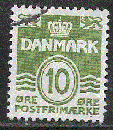 miniature Danemark - YT  336Ab  obl  - (1962)