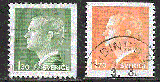 miniature Suède - YT  993 + 994  obl  -  Charles XVI Gustave (1978)