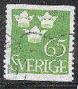 miniature Suède - YT  336A  obl   -  Couronnes (1948)