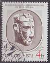 miniature Timbre oblitéré n° 3079(Yvert) Hongrie 1986 - Roi Bella III