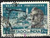 miniature Inde portugaise - 1954 - Y & T n° 459 - O. (2