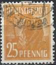 miniature Allemagne - Zones Occupation A.A.S. - 1947 - Y & T n° 41 - O. (2