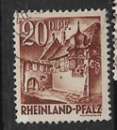 Rhénanie oblitéré YT 26