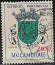 miniature Mozambique 1961 Oblitéré Blason Armoiries Vila de Mocuba Y&T MZ 469 SU