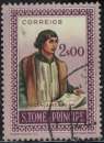 miniature S. Tomé e Principe 1952 Oblitéré Navigateur Lopo Gonçalves Y&T ST 364 SU
