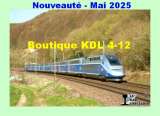 miniature RU 2296 - TGV euroduplex rame 4713 vers BAZOILLES-SUR-MEUSE - Vosges - SNCF