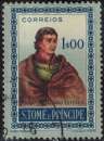 miniature S. Tomé e Principe 1952 Oblitéré Alvaro Esteves Y&T ST 363 SU