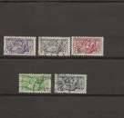 miniature MONACO - 1951 - SCEAU DU PRNCE   - YT N° 371 A 375