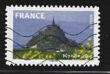 2009 FRANCE Adhesif 334 oblitéré, Mont St Michel